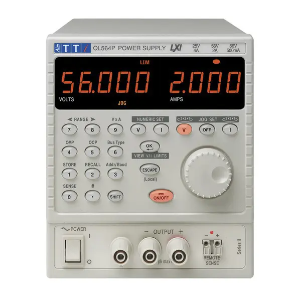 Produktfoto 1 von Aim-TTi QL564P SII Linear Labornetzgerät 112W, 0 → 56V / 0 → 2A