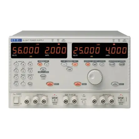Aim-TTi Digital 3 Linear 56V, 25 V, 6 V IEC 320 Labornetzgerät 4 A 242 W