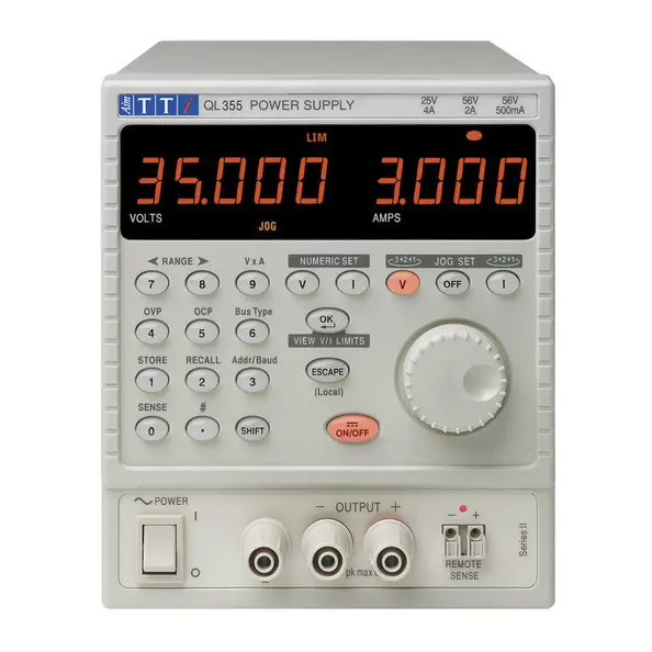 Produktfoto 1 von Aim-TTi QL355 SII Linear Labornetzgerät 105W, 0 → 35V / 0 → 3A