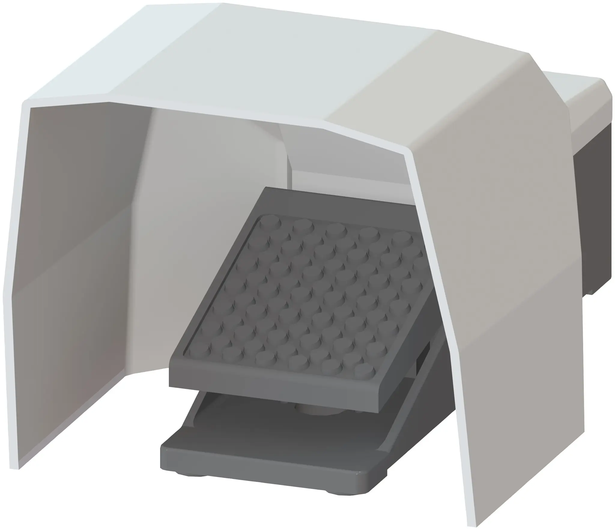 Produktfoto 1 von Siemens SIRIUS Fußschalter Tastend Metall, 1-poliger Umschalter, IP65