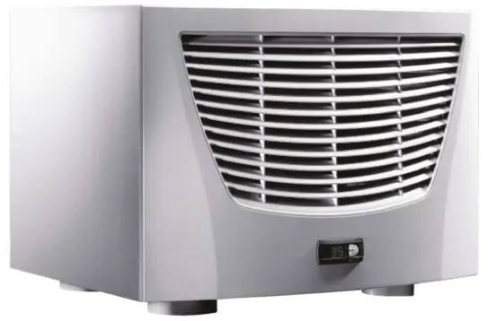 Produktfoto 1 von Rittal 1500W Schaltschrank-Klimagerät, 491m³/h, 64dB, 670W, 230V ac, 417 x 597 x 475mm