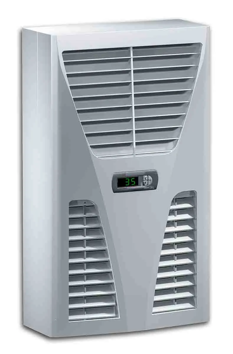 Produktfoto 1 von Rittal TopTherm Blue e 550W Schaltschrank-Klimagerät, 315 m³/h 230 V ac, 61 dB, 390W 550 mm 280 mm 210 mm