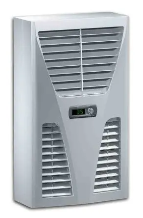 Produktfoto 1 von Rittal TopTherm Blue e 550W Schaltschrank-Klimagerät, 315 m³/h 230V ac, 61 dB, 390W 550 mm 280mm 210 mm