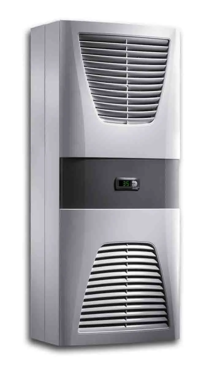 Produktfoto 1 von Rittal TopTherm Blue e 1600W Schaltschrank-Klimagerät, 805 m³/h 460 V ac, 64 dB, 870W 950 mm 400 mm 260 mm