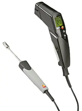 Produktfoto 1 von 830-T2-Satz IR-Thermometer 12:1, bis +400°C, Celsius, ISO-kalibriert
