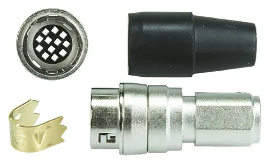 Produktfoto 1 von Hirose HR10 10 Miniature Rundsteckverbinder Stecker 12-polig Stecker 2A Kabel