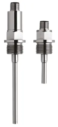 Produktfoto 1 von Jumo Pt1000 Temperatursensor Ø 6mm x 150mm → +150°C, 2m Leitung