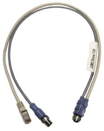 Produktfoto 1 von Jumo, 4-polig Sensor-Betätigungselementkabel, M12 Buchse 4 Stecker, Länge 500 mm