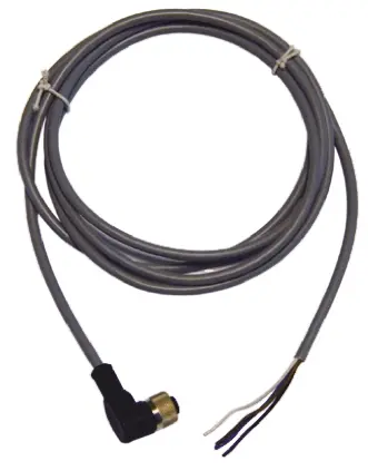 Produktfoto 1 von Jumo 405052, 4-polig Sensor-Betätigungselementkabel, M12 / Freies Ende, Länge 2 m