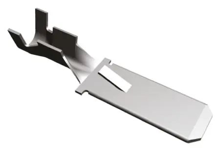 Produktfoto 1 von TE Connectivity FASTIN-FASTON .250 Flachsteckhülse, Unisoliert, 6.35 x 0.81 mm, Stecker, 18 AWG min, 14 AWG