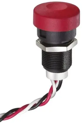 Produktfoto 1 von APEM Hall-Effekt-Druckschalter mit Stößel, 9 mA, 1.25 mA 24 V Vorverdrahtet 4.5 V, IP40 Linear DIP -40 °C 85 °C