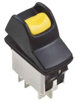 Produktfoto 1 von APEM Panel Wippschalter DPST Ein-Ein Ein-Ein, 5A, IP68