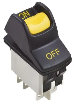 Produktfoto 1 von APEM Panel Wippschalter DPST Ein-Ein Ein-Ein, 5A, IP68