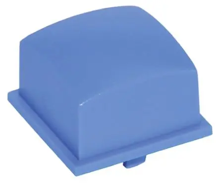 Produktfoto 1 von MEC Taktschalter-Kappe Blau, für Serie 5G