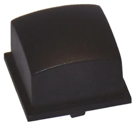 MEC Taktschalter-Kappe Schwarz, für Serie 5G