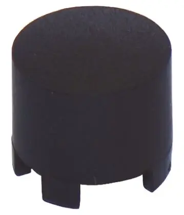 Produktfoto 1 von MEC Taktschalter-Kappe Schwarz, für Serie 5E, Serie 5G
