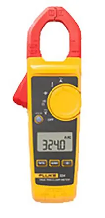 Produktfoto 1 von Fluke 324 Stromzange AC/DC-Stromzange 400.0 A CAT IV, CAT III 600 V ac, 600 V dc / 400.0 A, 40.00 kΩ,