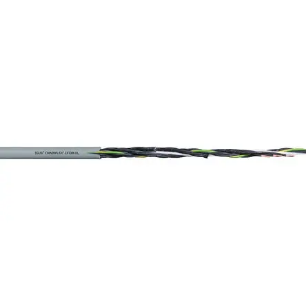 Produktfoto 1 von Igus Chainflex CF130.UL Steuerkabel, 25-adrig 0.25 mm² 24 AWG Grau Ungeschirmt, 25 m, Thermoplastisches Elastomer