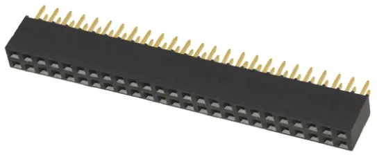 Samtec SSQ Leiterplattenbuchse Gerade Durchsteckmontage 50-polig / 2-reihig, Raster 2.54 mm Lot
