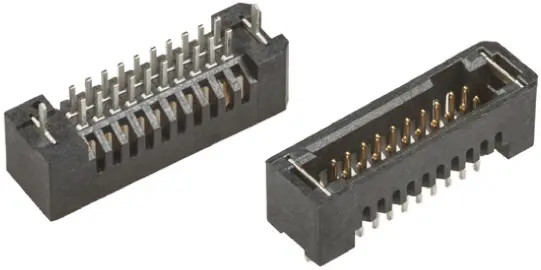 Samtec TFM Leiterplattenleiste Gerade, 20-polig / 2-reihig, Raster 1.27 mm Raster Durchsteckmontage, Platine-Platine,