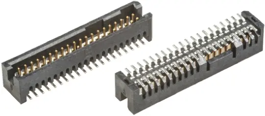 Produktfoto 1 von Samtec TFML Leiterplattenleiste Gerade, 20-polig / 2-reihig, Raster 1.27 mm Raster Oberfläche, Platine-Platine,