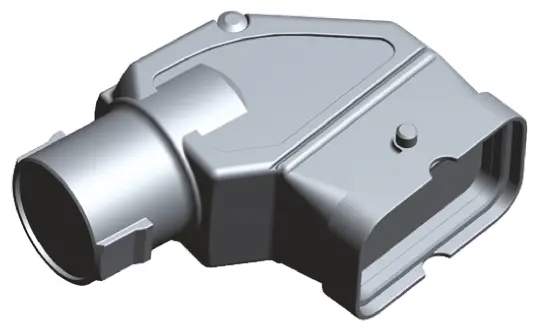 Produktfoto 1 von TE Connectivity MotorMan für Hybrid-Steckverbinderkappenkits Schwarz IP65