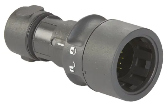 Produktfoto 1 von Bulgin Buccaneer 6000 32 Standard Rundsteckverbinder Stecker 16-polig Stecker 3A Kabel IP66, IP69K, IP68