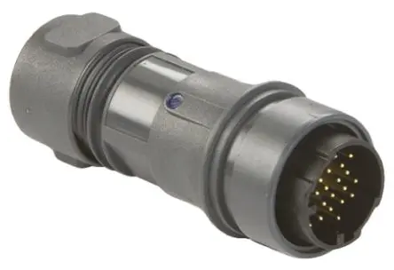 Produktfoto 1 von Bulgin Buccaneer 6000 26 Standard Rundsteckverbinder Stecker 22-polig Stecker 2A Kabel IP69K, IP68, IP66