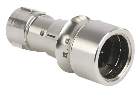 Produktfoto 1 von Bulgin Buccaneer 6000 32 Rundsteckverbinder Stecker 2-polig Stecker 16A Kabel IP66, IP68, IP69K