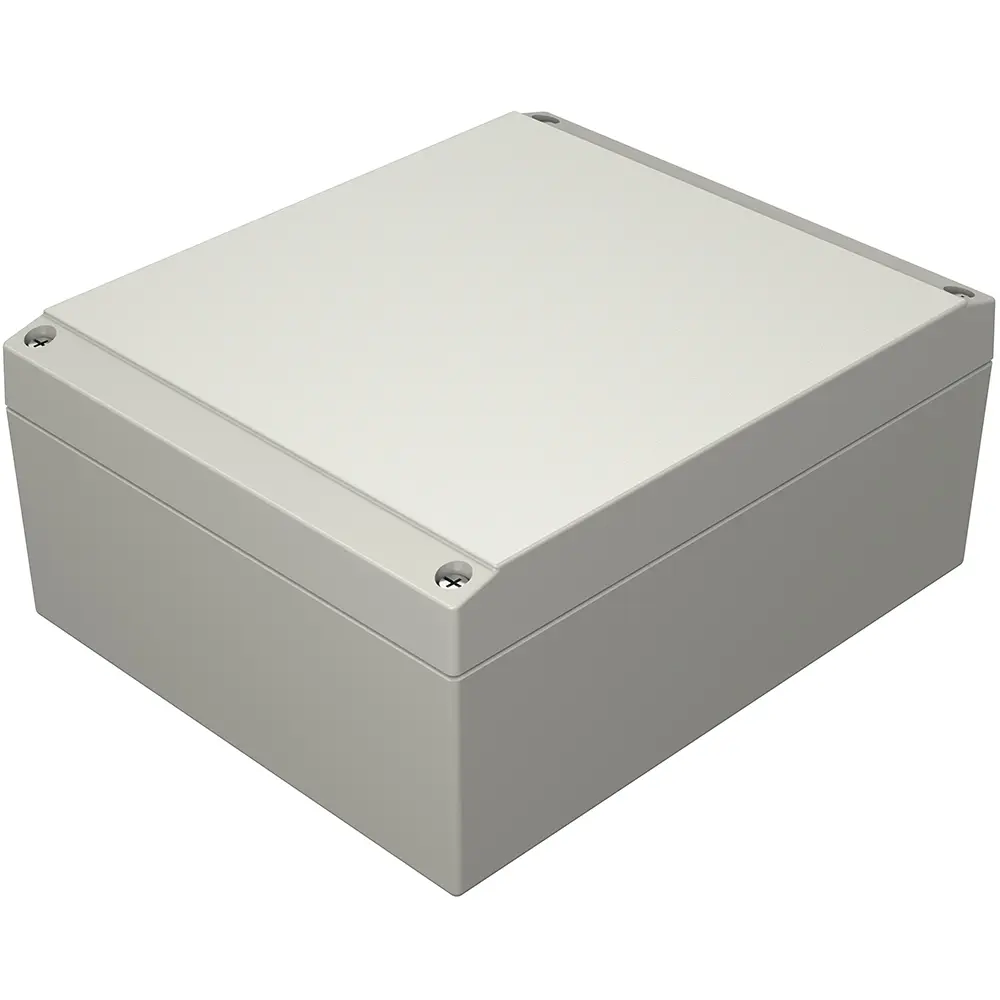 Produktfoto 1 von Rose Aluform; Gehäuse; Aluminiumdruckguss; Grau; IK09 IP66 Breite 150 mm Höhe 180 mm Länge 180 mm