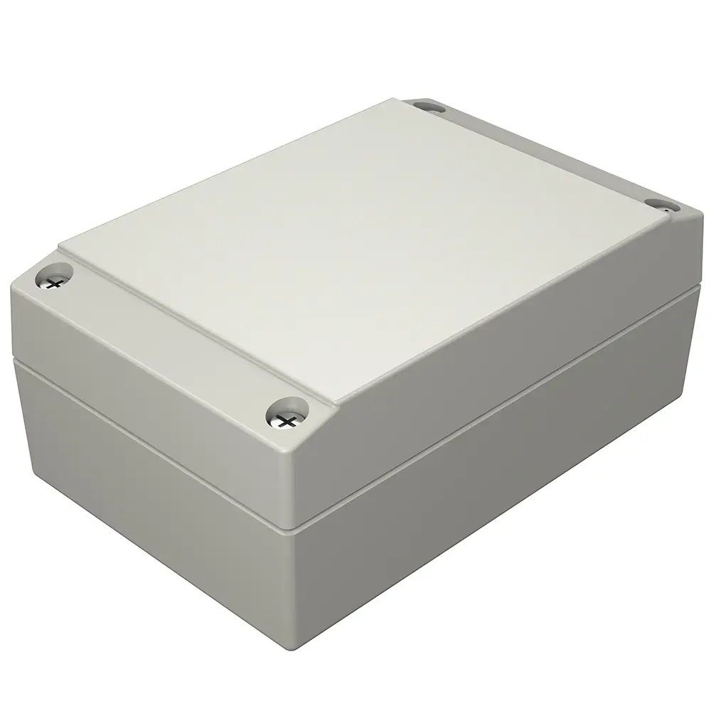 Produktfoto 1 von Rose Aluform; Gehäuse; Aluminiumdruckguss; Grau; IK09 IP66 Breite 80 mm Höhe 120 mm Länge 120 mm