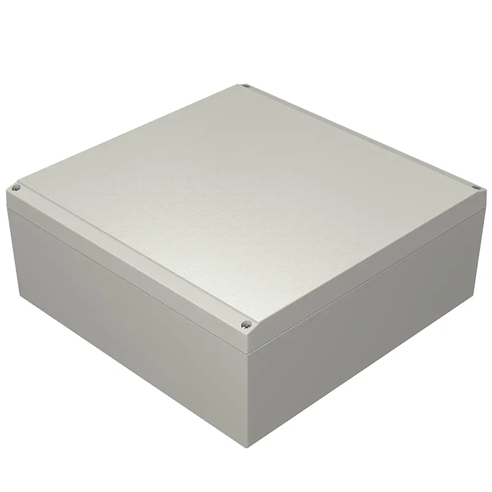 Produktfoto 1 von Rose Aluform; Gehäuse; Aluminiumdruckguss; Grau; IK09 IP66 Breite 280 mm Höhe 280 mm Länge 280 mm