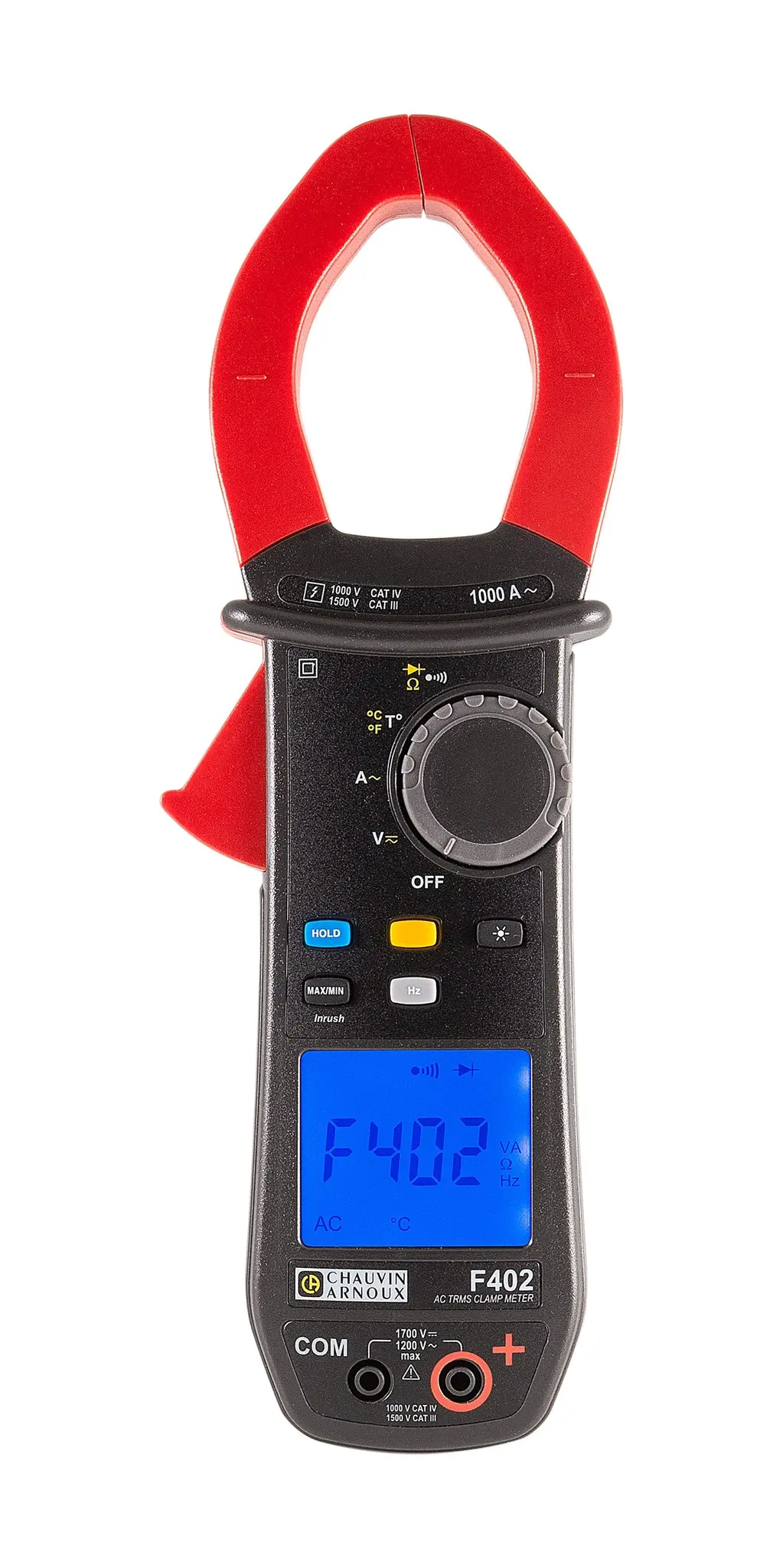 Produktfoto 1 von Chauvin Arnoux F402 Stromzange AC Strommesszange 1000 A CAT IV, CAT III, 1700 V dc