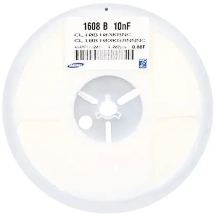 Samsung Electro-Mechanics, CL, Oberfläche Keramik-Vielschichtkondensator X7R, 220 nF ±10 % / 16V dc, Gehäuse 0603,