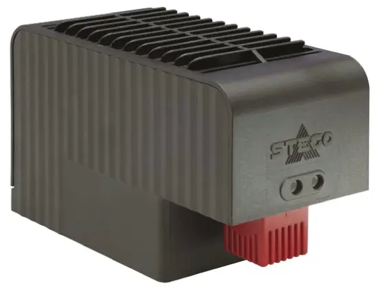 Produktfoto 1 von STEGO Schaltschrank-Heizung, 1000W, 63m³/h, 220 → 240V ac, H.  x 66mm, B , 88mm, T.  x 152.5mm