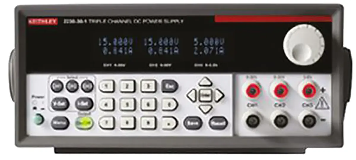 Produktfoto 1 von Keithley 2230-30-1 3-Kanal Digital Labornetzgerät 120W, 0 → 30V / 0 → 1.5A, ISO-kalibriert