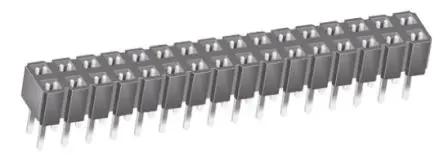 Samtec CES Leiterplattenbuchse Gerade Durchsteckmontage 32-polig / 2-reihig, Raster 2.54 mm Lot