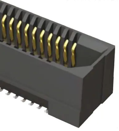 Produktfoto 1 von Samtec ERF8 Leiterplattenbuchse Gerade Oberfläche 20-polig / 2-reihig, Raster 0.8 mm Lot
