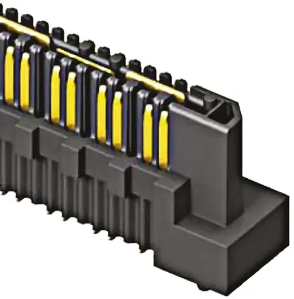 Produktfoto 1 von Samtec Q Rate QRM8 Leiterplattenleiste, 156-polig / 2-reihig, Raster 0.8 mm Raster, Platine-Platine, Ummantelt