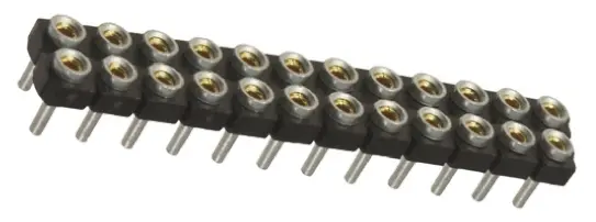 Samtec SDL Leiterplattenbuchse Gerade Durchsteckmontage 24-polig / 2-reihig, Raster 2.54 mm Lot
