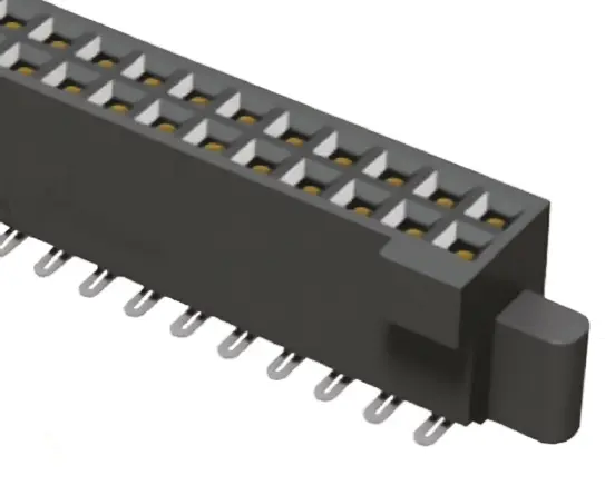 Produktfoto 1 von Samtec SFM Leiterplattenbuchse Gerade Oberfläche 40-polig / 2-reihig, Raster 1.27 mm Lot