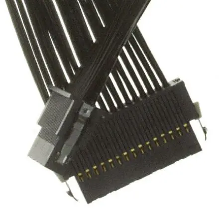 Produktfoto 1 von Samtec 15 SFSD Kabel-Platine-Kabelkomponente Tiger Eye SFSD 30 / Tiger Eye SFSD Buchse / Buchse, 250 mm
