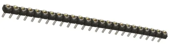 Produktfoto 1 von Samtec SL Leiterplattenbuchse 24-polig / 1-reihig, Raster 2.54 mm