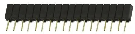 Samtec SSA Leiterplattenbuchse Gerade Durchsteckmontage 18-polig / 1-reihig, Raster 2.54 mm Lot