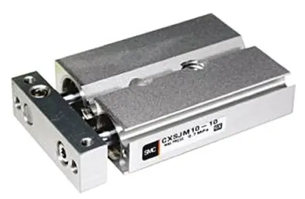 Produktfoto 1 von SMC CXSJ Pneumatik-Kompaktzylinder 50 mm, Bohrung Ø 10 mm, bis 1.05 Mpa