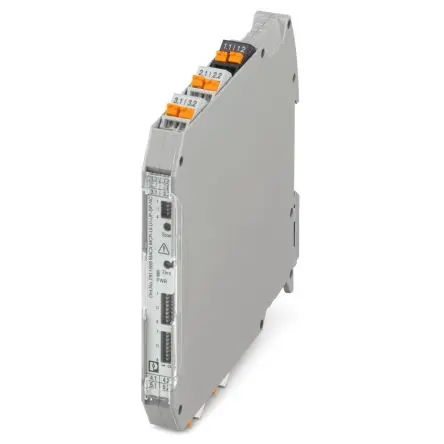 Produktfoto 1 von Phoenix Contact Serie MACX MCR-UI-UI Trennbarriere 230V ac/dc, 24 V ac/dc DIN-Hutschiene, ATEX
