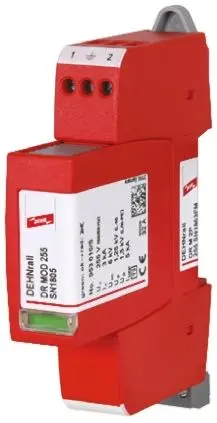 Produktfoto 1 von Dehn DR Überspannungsschutz Modul Überspannungsableiter 5 kA 255V ac/dc, DIN-Hutschiene, -40 °C→80 °C