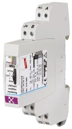 Dehn DRC Überspannungsschutz Modul Überspannungsmonitor 0.001 kA 350V dc, DIN-Hutschiene, -20 °C→60 °C