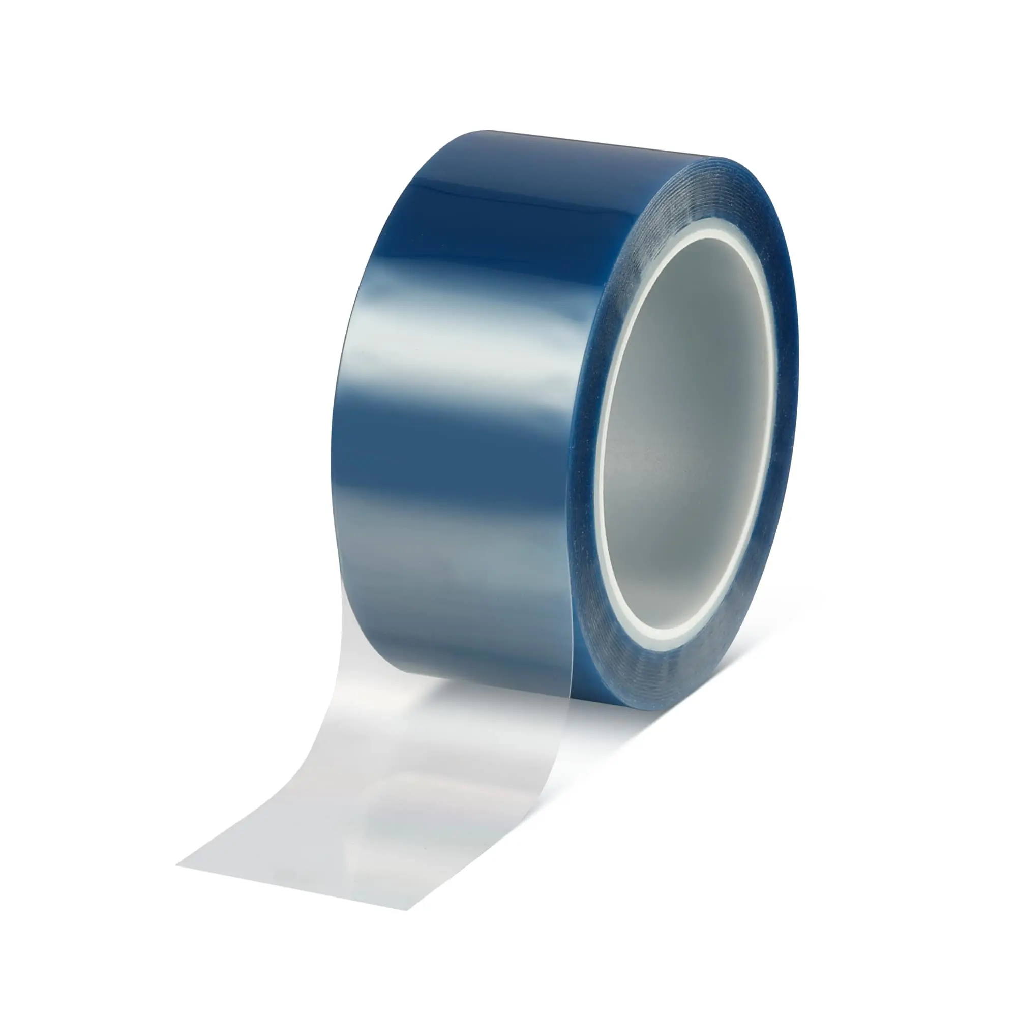 Produktfoto 1 von Tesa Polyethylenterephthalat Abdeckband Blau, Stärke 0.06 mm Silikon-Kleber 50 mm x 66 m