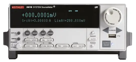 Produktfoto 1 von Keithley 2600 1 Sourcemeter 40W, ±100 mV to ±40 V / ±100 nA to ±10 A, 50 nΩ to 40 TΩ